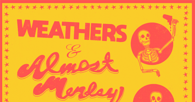 Weathers & Almost Monday at Rebel Lounge